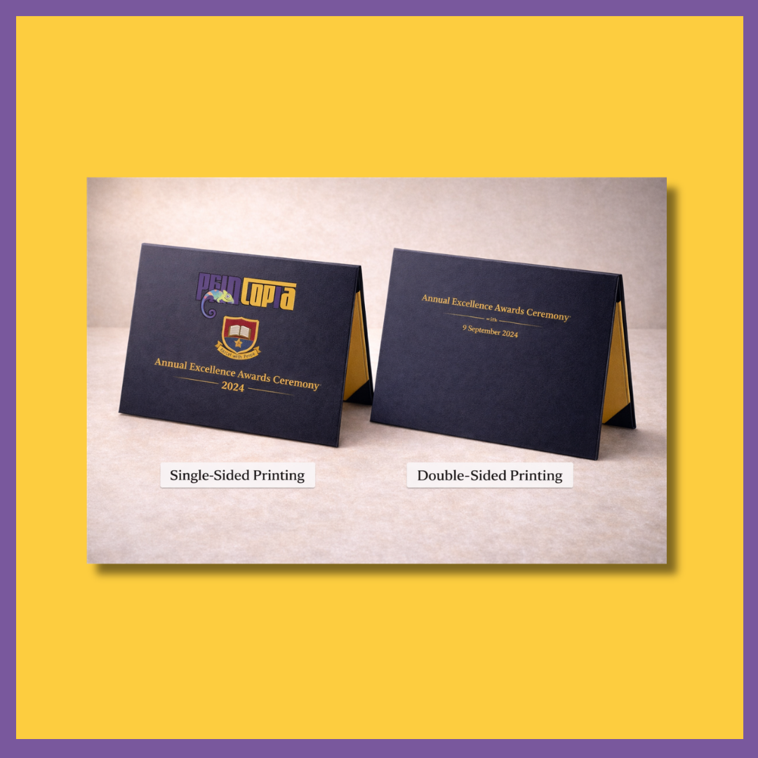 Custom Artcard Cert Holder Singapore | Corporate Gifts Singapore