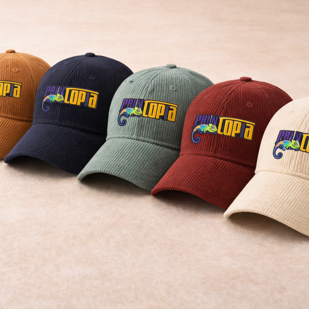 Customised Corduroy Baseball Cap Singapore | Corporate Gifting Singapore