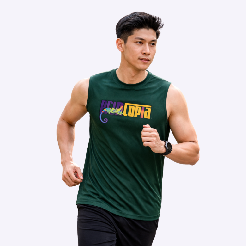 Customised Microfibre Dri Fit Tank Top Singapore | Corporate Gifting Singapore