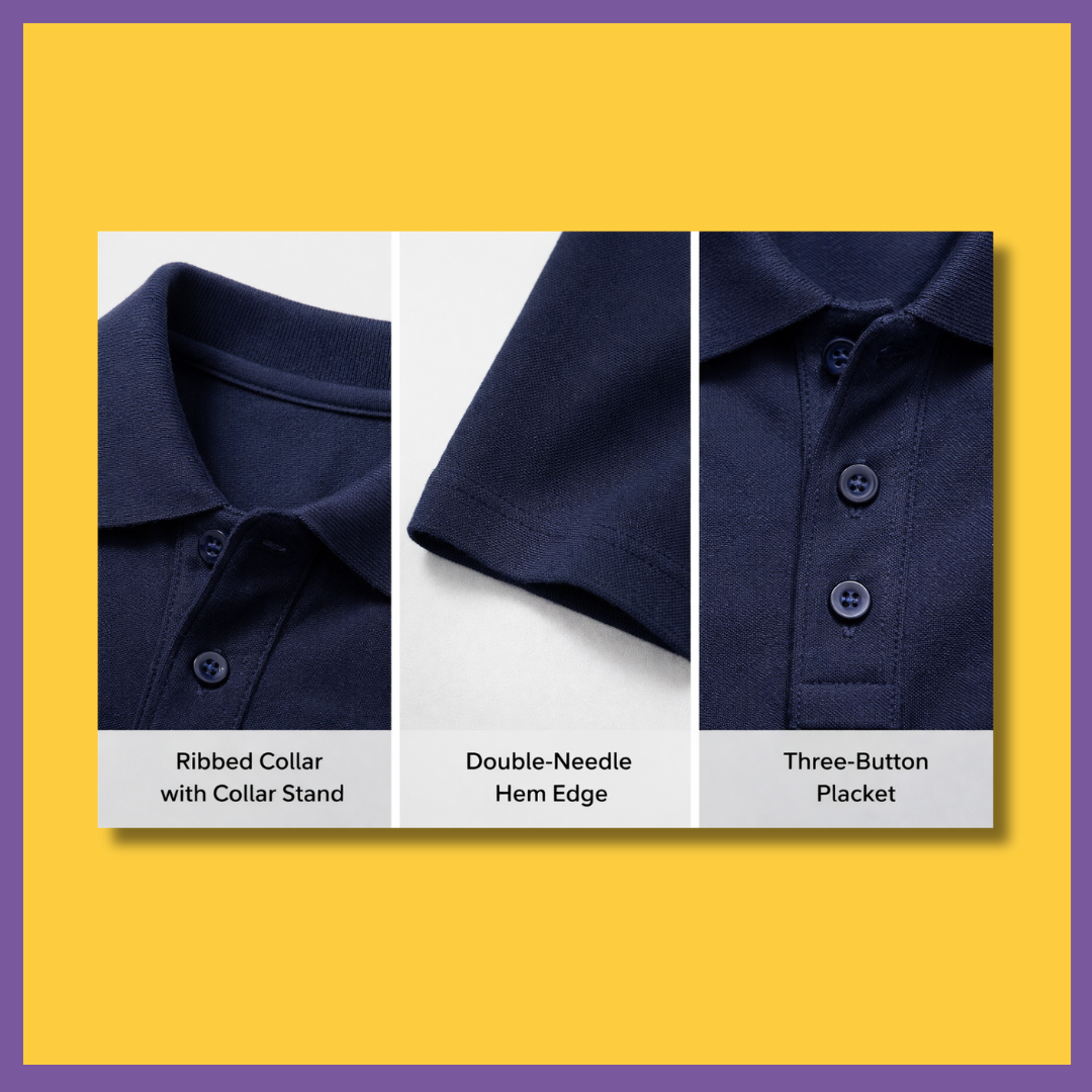 Customised Premium Pique Polo Tee Singapore | Custom Polo Tee Singapore