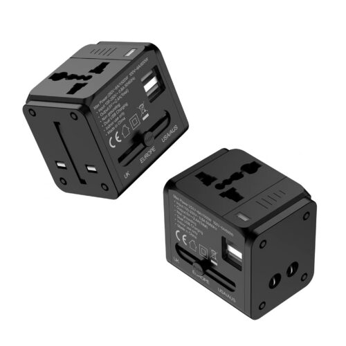 Dual USB International Travel Adaptor (TA0070)