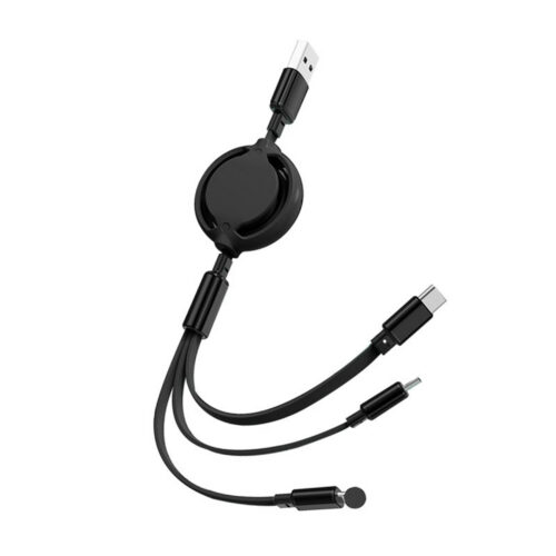 3 in 1 Retractable Charging Cable (GE0195)