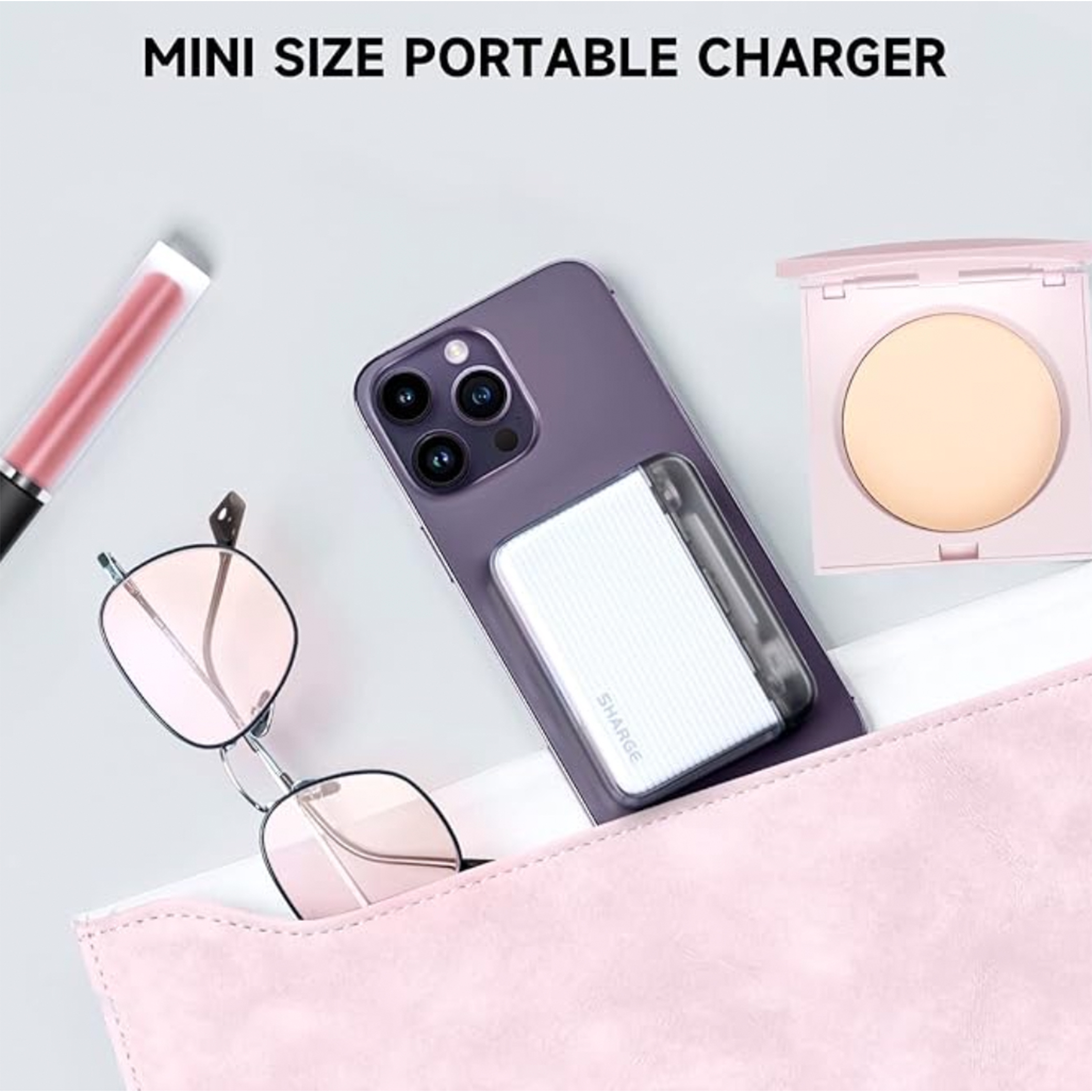 Sharge Flow Mini Portable Charger - 10,000mAH (GE0201) - Image 4