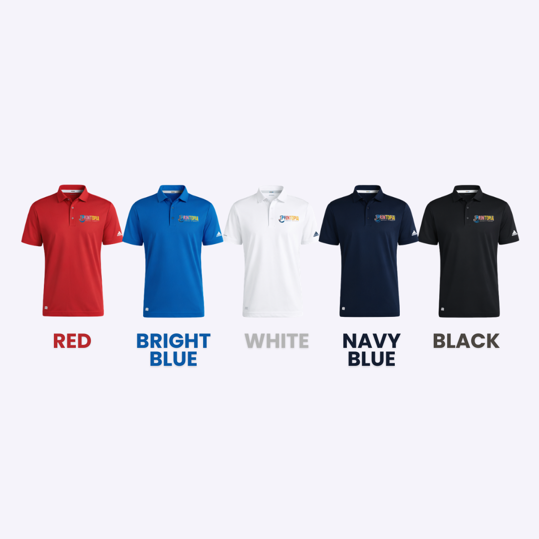 Customised Adidas M SS Polo Tee Singapore | Custom Polo Tee Singapore | Corporate Gifting Singapore