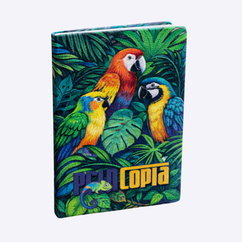 Customised A5 size Fabric Notebook Singapore | Custom Notebooks Singapore