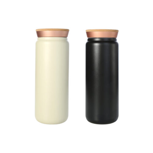540ml Stainless Steel Vacuum Tumbler with Cork Lid (LS0257)