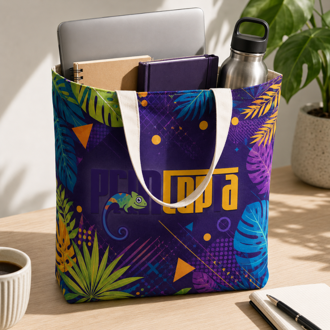 Custom 10oz Cotton Tote Bag Singapore | A3 Full-Colour Print | Eco Corporate Gift | Printopia