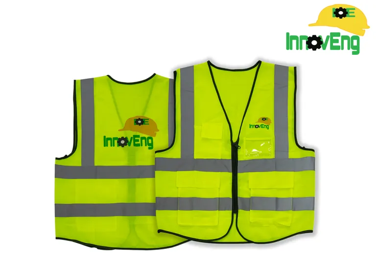 Custom Safety Vest with Pocket Singapore | Custom Safety Vest Printing Supplier Singapore | Printopia.sg