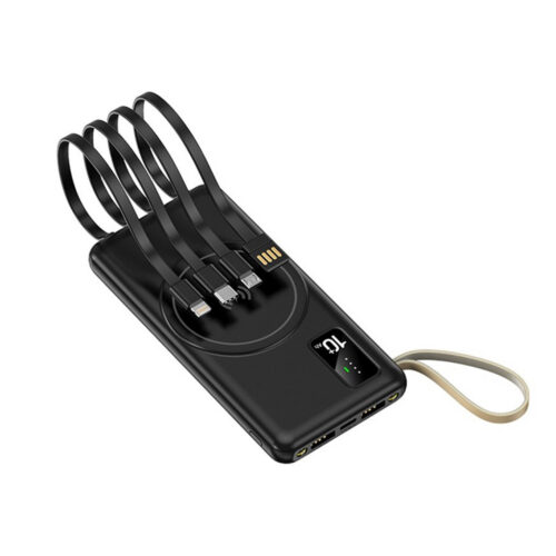 4 in 1 Multipower + Wireless Charging Powerbank - 10,000mAh (GE0209)