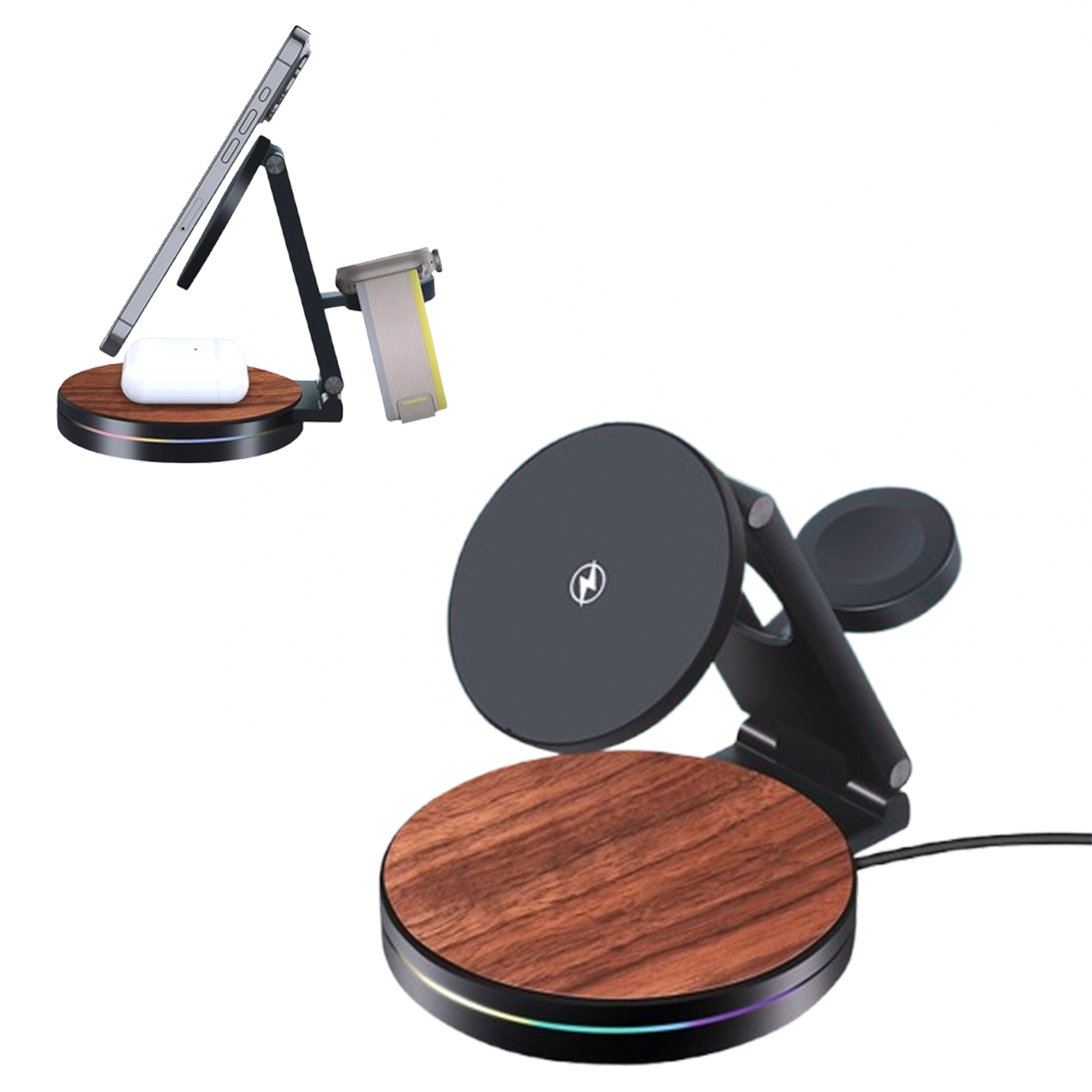 3 in 1 15W Fast Wireless Charger (GE0210)