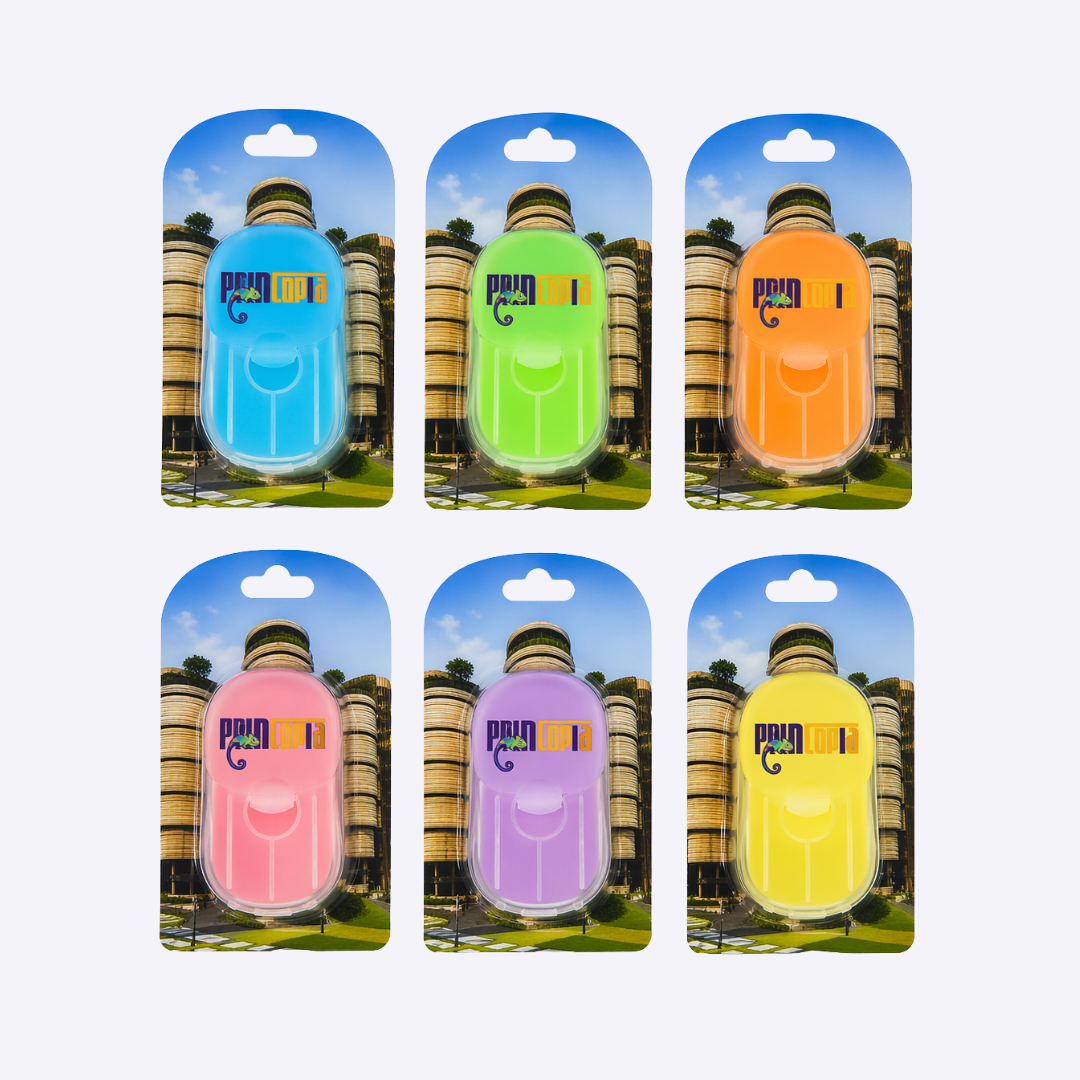 Custom Paper Soap Sheets | Branded Card Backing | Corporate Promotional Gift Singapore | Printopia.sg