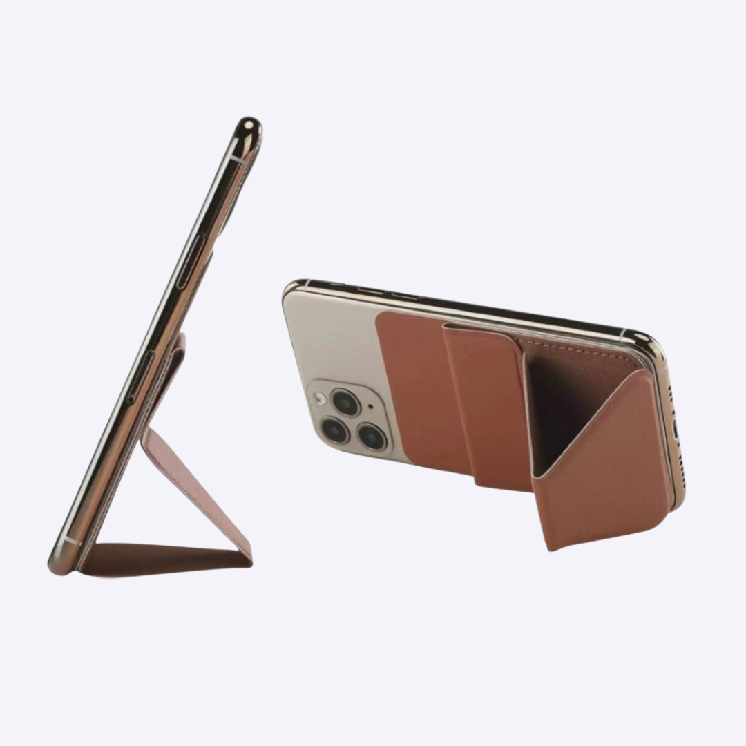 Custom MagSafe Magnetic Phone Holder with Card Slot Singapore | PU | Vertical and Horizontal | Bulk Corporate Tech Gift | Printopia
