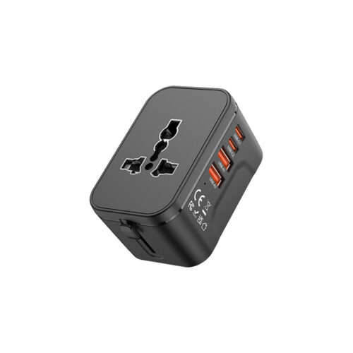 Travel Adaptor with 2 USB + 2 Type C Port_Fast Charge (TA0078)