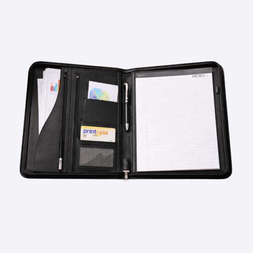 Customised Flexi Organiser Conference Folder Singapore | Custom Office Files Singapore