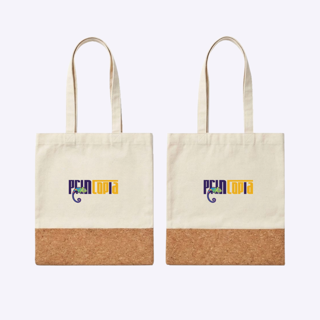 Custom Canvas Tote Bag with Cork Base Singapore | Custom Canvas Tote Bag Printing Singapore | Corporate Gifts Singapore