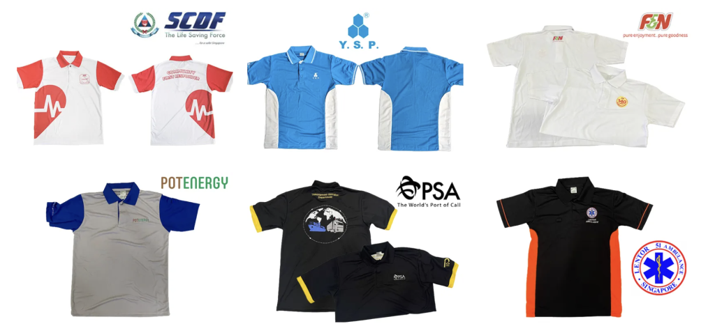 Customised Polo Tee Singapore | Custom Polo Tees Singapore | Printopia.sg