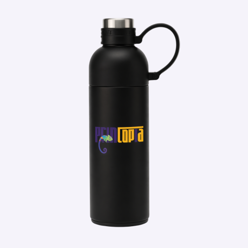 500ml Stainless Steel Water Bottle with Anti-Slip Base | Custom Corporate Gift Singapore | Printopia.sg