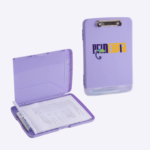 Custom Clipboard Folder with Stationery Slots | A4 PP | Custom Corporate Gift Singapore | Printopia.sg