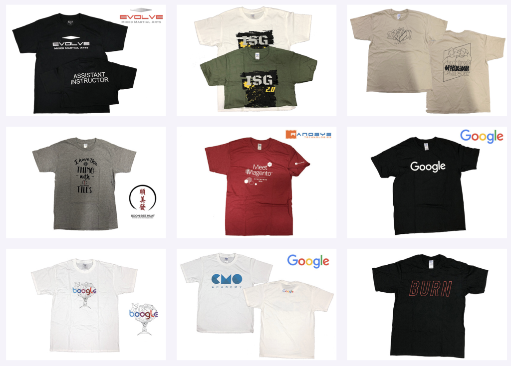 Custom Gildan Premium Cotton 76000 T-Shirt | Custom T-Shirt Printing Singapore | Printopia.sg