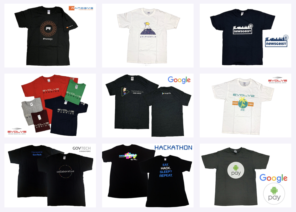 Custom Gildan Premium Cotton 76000 T-Shirt | Custom T-Shirt Printing Singapore | Printopia.sg