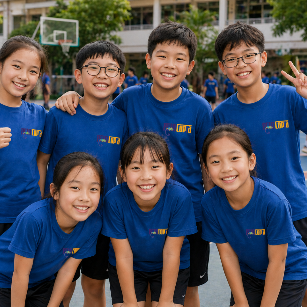 Custom Gildan Premium Cotton Youth T-Shirt 76000B | Custom Shirt Printing Singapore | Printopia.sg