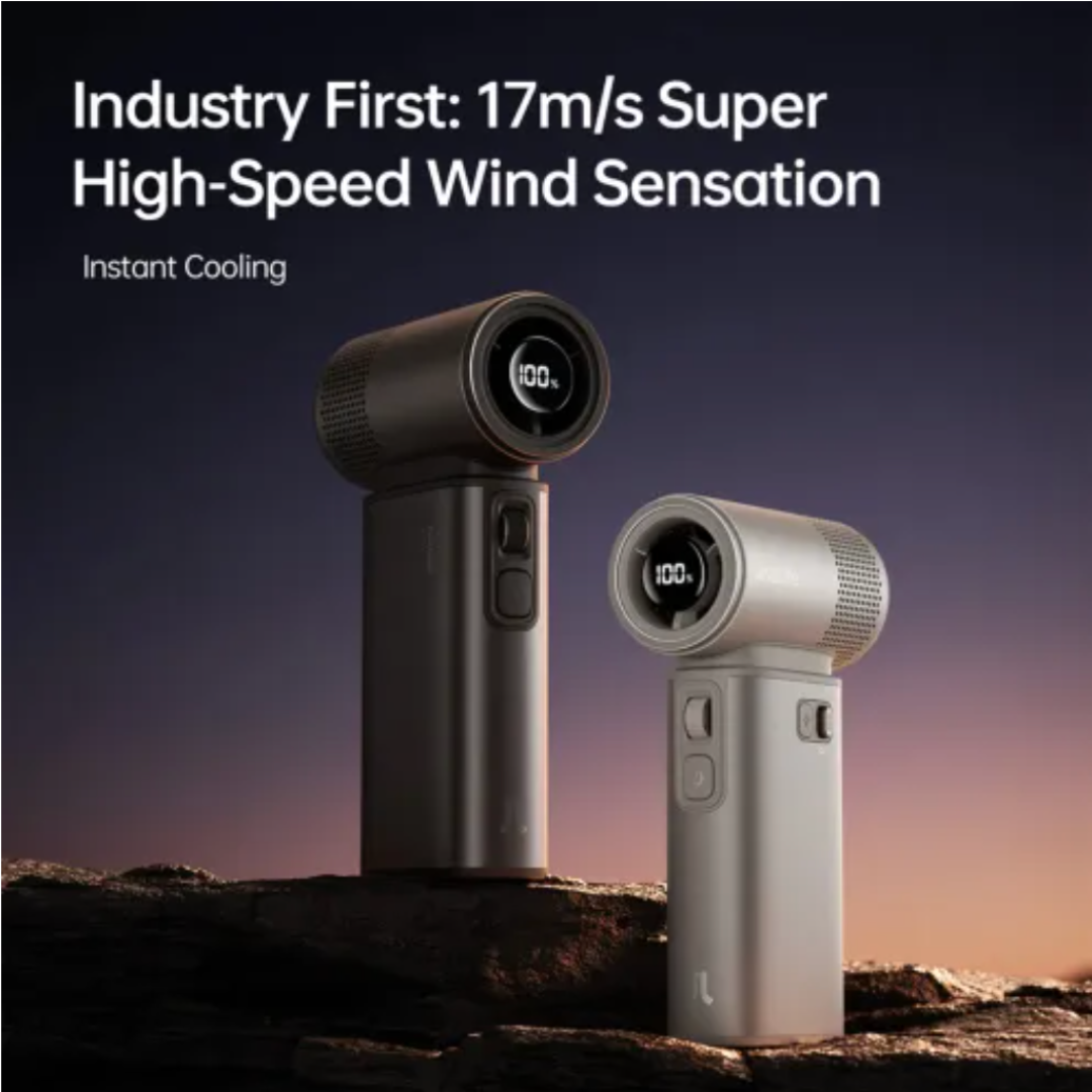 Custom JisuLife Ultra 2 Handheld Fan 9000mAh | Premium Portable Corporate Gift Singapore | Printopia.sg
