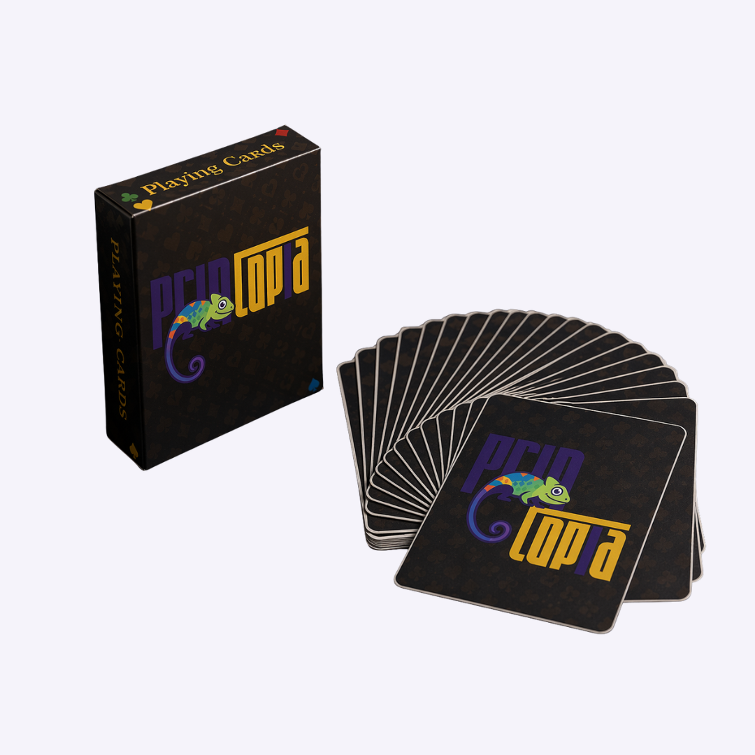 Custom Poker Cards with Full-Colour Printing | Branded Deck and Box | Corporate Gift Singapore | Printopia.sg