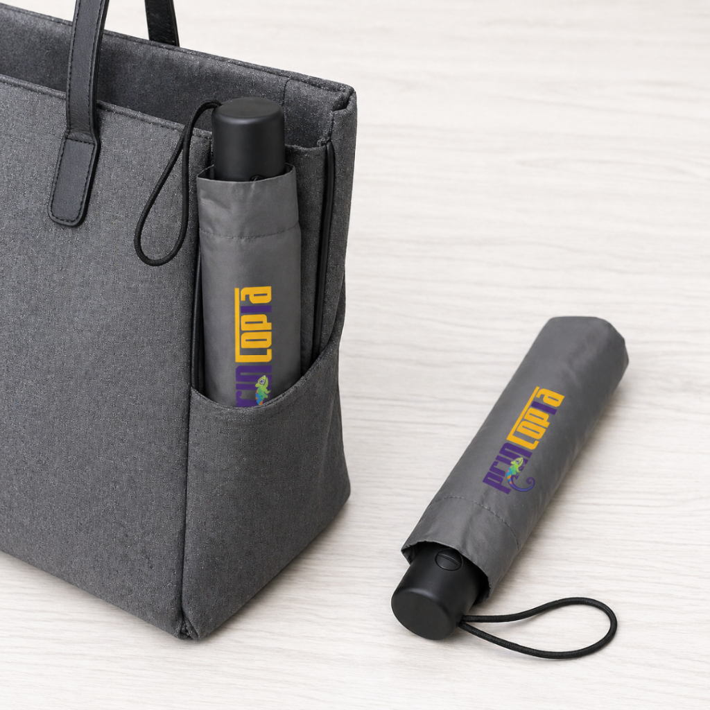Customisable 21" 8-Panel Foldable Umbrella | Custom Umbrella Printing Supplier Singapore