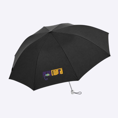 Customisable 21" Foldable Umbrella 6 Panels | Custom Umbrella Printing Supplier Singapore