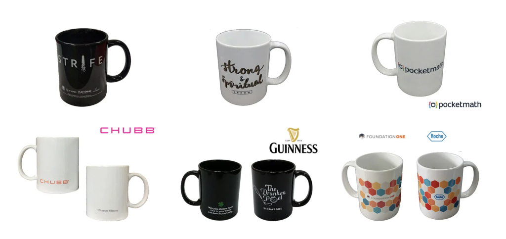 Customised 330ml Ceramic Mug Singapore | Personalised Mugs Singapore | Printopia.sg