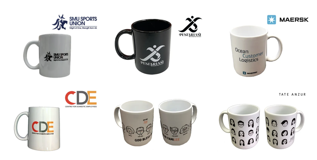 Customised 330ml Ceramic Mug Singapore | Personalised Mugs Singapore | Printopia.sg