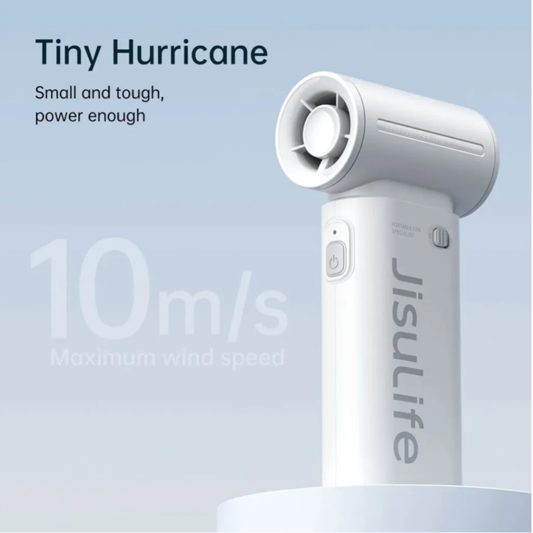 JisuLife Life9 Handheld Fan 5000mAh | Portable Corporate Gift Singapore | Printopia.sg