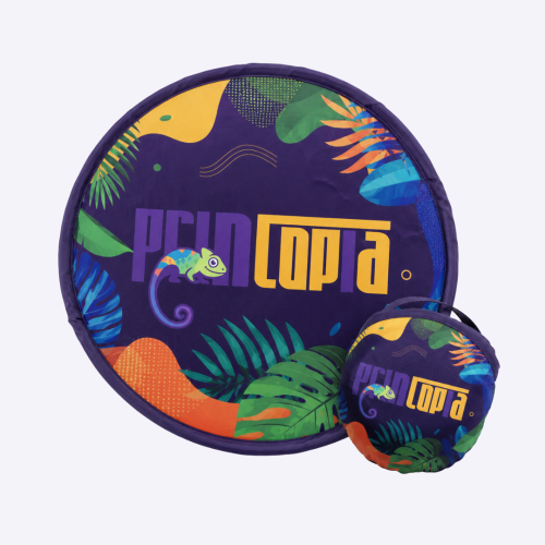 Custom Full-Colour Foldable Hand Fan with Pouch | Bulk Event Gift Singapore | Printopia
