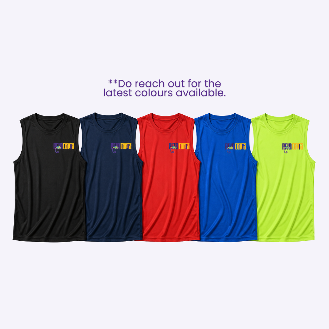Custom Quick Dry Performance Vest Singapore | Sports Team and Dri-Fit Printing | Printopia