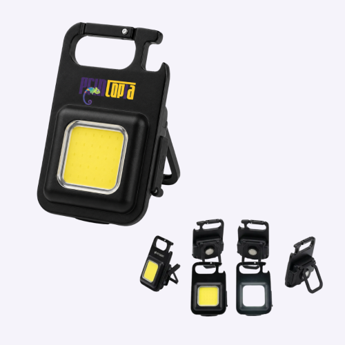 Custom Branded Rechargeable LED Torchlight Singapore | Bulk Corporate Gift | Printopia