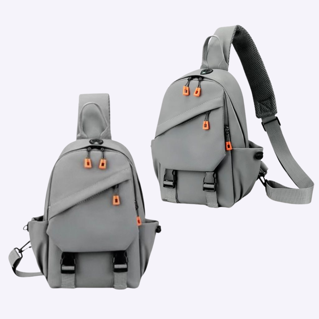 Custom VersaCarry Sling Bag Singapore | Nylon 31x24x15cm | Dual Sling Crossbody | Bulk Corporate Gift