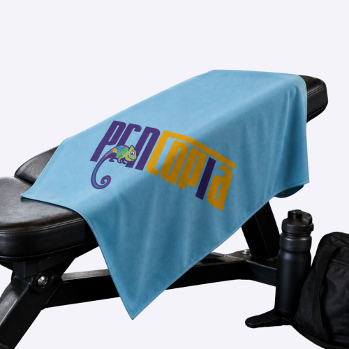 Custom Polyester Sports Towel Singapore | 76x36cm Quick-Dry | Gym and Active Lifestyle Corporate Gift | Bulk Order | Printopia